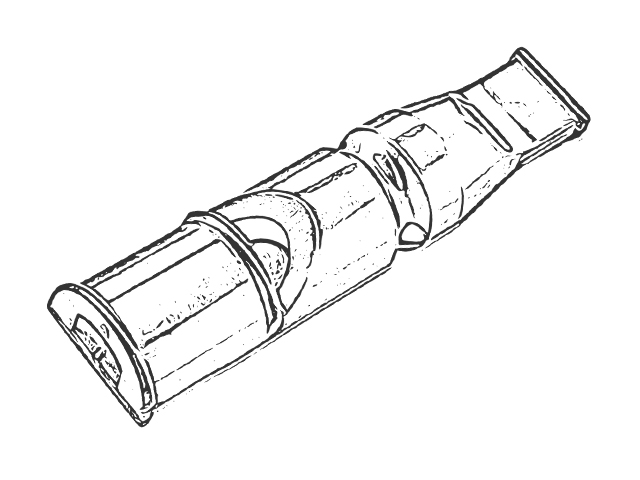 Il fischietto Bi tono