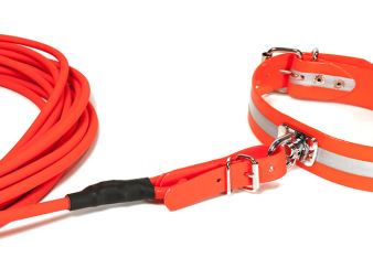 Biothane Sweissleine rund und Schweisshalsband