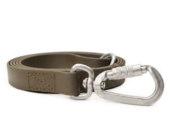 Biothane_leash_sewn_khaki_robust_snap_hook_HG_small_web_new (1)