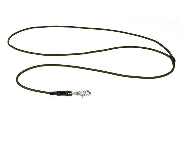 Biothane_hunting_leash_6-8mm_ khaki_trigger_snap_hook_small_web