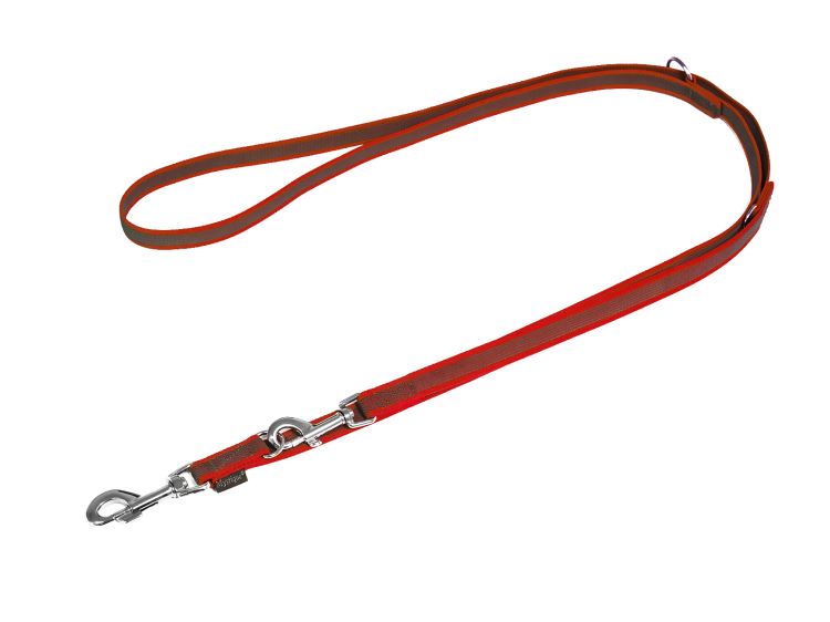 Rubbered_adjustable_leash_20mm_red_small_web_1