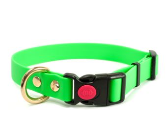 Biothane_collar_safety_click_solid_brass_neon_green_small_web