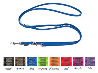 Mystique® Guinzagli gommati regolabili 12mm