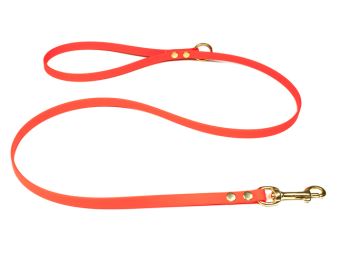Biothane_leash_with_HG_13mm_solid_brass_neon_orange_small_web