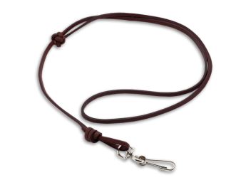 Bracelet en cuir brun de 4 mm est fabriqué en Angleterre en cuir de qualité.