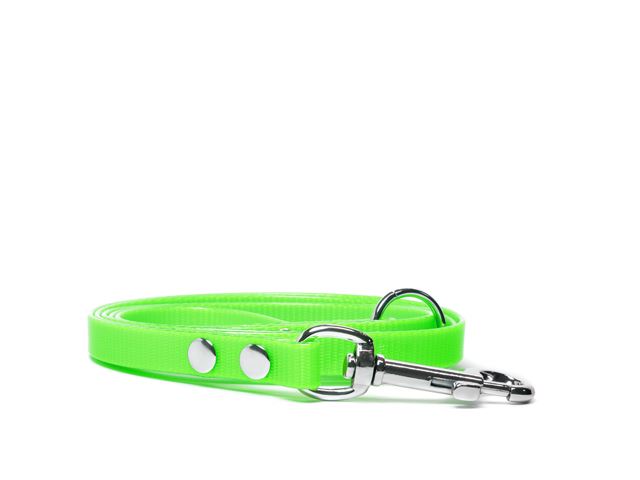 Biothane_leash_riveted_13mm_with_handgrip_snap_hook_light_green_small_web