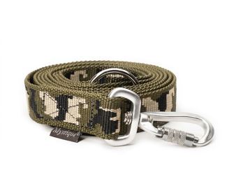 Mystique® Nylon guinzaglio 20mm mimetico 1,5m alto resistenza con maniglia