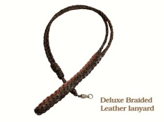 Deluxe bracelet en cuir brun clair est fabriqué en Angleterre en cuir de qualité.