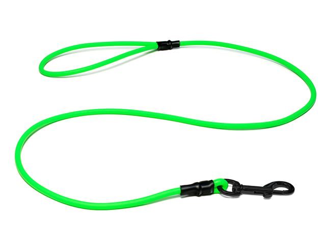 Biothane_round_leash_with_HG_neon_green_black_snap_hook_small_web