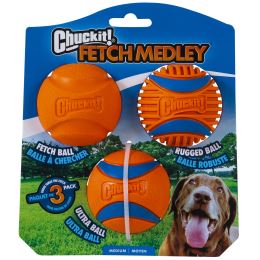 Chuckit Medley Medium - Set Fetch, Ultra and Rugged Ball 6,5cm