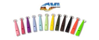 New colors of whistles