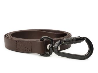 Biothane_leash_sewn_brown_black_robust_snap_hook_small_web_new (14)