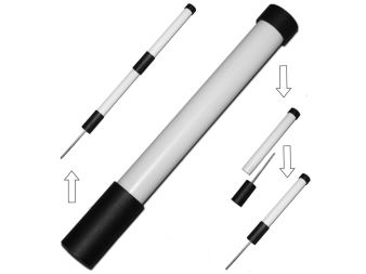 Marquage bâton noir/blanc set 3pc