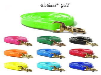 Biothane_tracking_leash_sewn_13mm_brass_trigger_hook_gold_all_colours_small_web