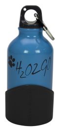 Bottiglia d'acqua H2O2GO - 350 ml blu