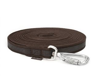 Mystique® Guinzagli gommati 25mm marrone 50cm alto resistenza