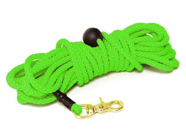 Nylon_tracking_leash_round_neon_green_brass_trigger_hook_small_web