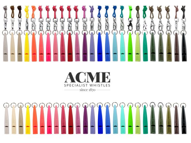 Acme-trovare la gamma completa dei fischietti un ton