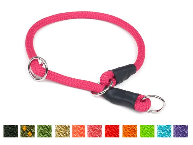 Mystique® Collare nylon tondo con stop 8mm