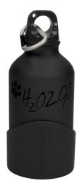 Fľaša na vodu H2O2GO - 350 ml - černá