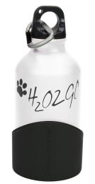 Bouteille d'eau H2O2GO - 350ml blanc