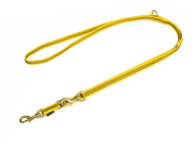 Rubbered_adjustable_leash_20mm_brass_yellow_small_web