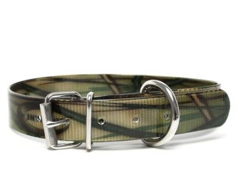 Biothane_collar_classic_green_camouflage_gold_small_web
