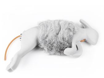 Bunny rabbit dummy s kožušinou (1)