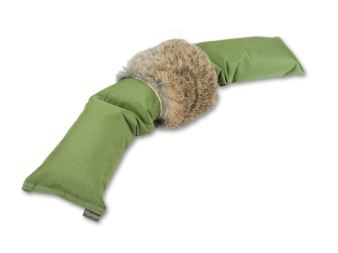 Mystique® Dummy "3-part junior" 0,75kg olive verde con pelliccia
