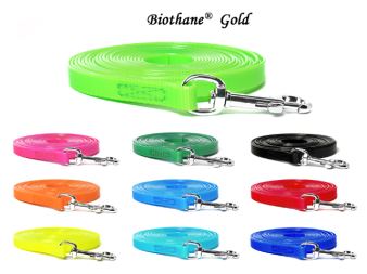 Biothane_tracking_leash_sewn_13mm_snap_hook_gold_all_colours_small_web