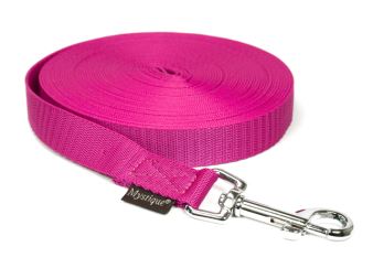 Nylon tracking leash standard 20mm purple
