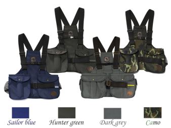 Mystique® Dummy trisacca Trainer blu marinaio,verde da caccia, grigio scuro é mimetico