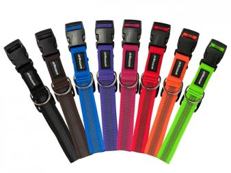 Rubbered collars