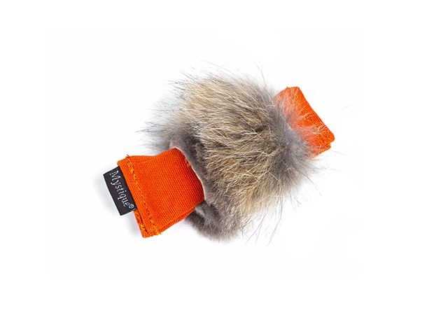 Mystique® Dummy "Sniffle" arancio con pelliccia di volpe