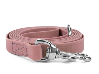 Mystique® Hexa vodítko 19mm pastelovo ružová 3m nehrdz. karabina s rúčkou šité