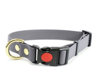 Biothane_collar_safety_click_solid_brass_grey_small_web