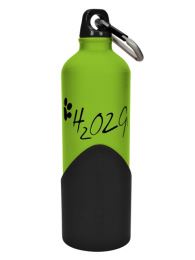 Bottiglia di acqua H2O2GO 750 ml è una bottiglia pratico e resistente, che permette di avere l'acqua per voi o per il vostro cane sempre a portata di mano.