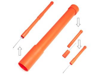 Marquage bâton neon orange set 3pc