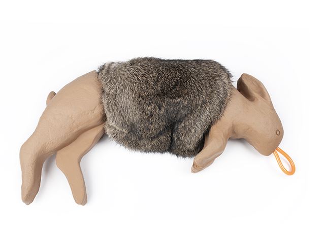 Bunny rabbit dummy s kožušinou