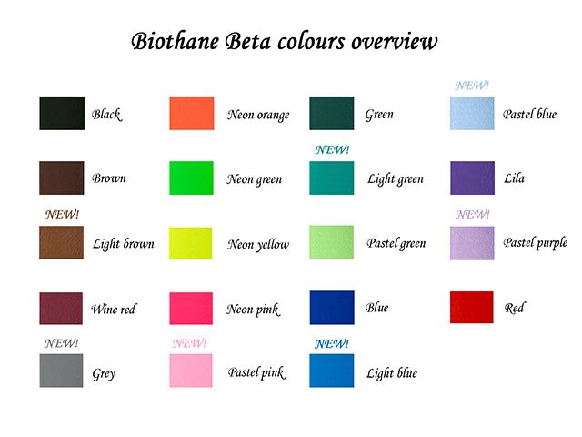 Biothane BETA produkty v nových farbách