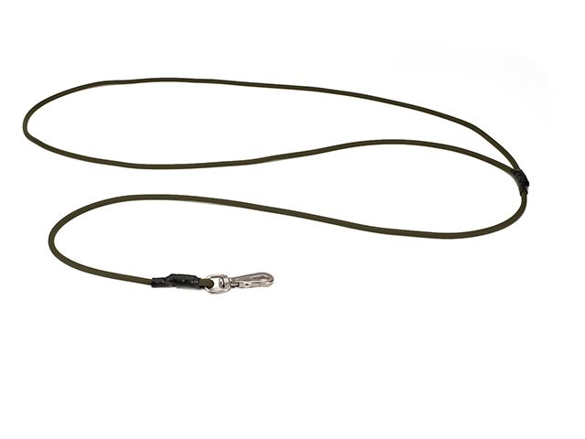 Biothane_hunting_leash_6-8mm_ khaki_swivel_small_web