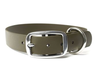 Biothane_collar_deluxe_khaki_small_web