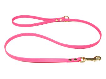Biothane_leash_with_HG_13mm_solid_brass_neon_pink_small_web