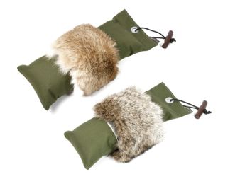 Mystique® Pointer Dummy khaki con pelliccia (1)