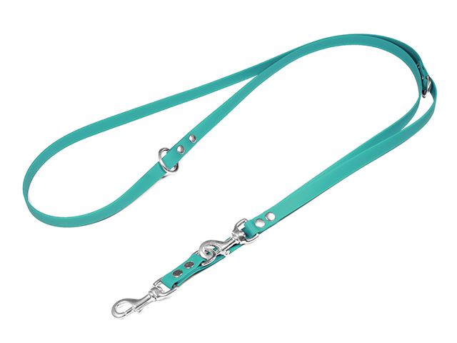 Biothane_adjustable_leash_rust_proof_19mm_light_green_small_web