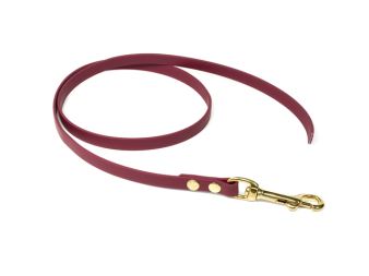 Biothane_leash_13mm_solid_brass_winered_small_web