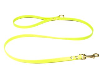 Biothane_leash_with_HG_13mm_solid_brass_neon_yellow_small_web