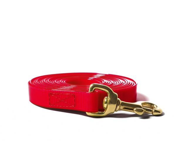 Biothane_tracking_leash_sewn_16-19mm_brass_snap_hook_gold_red_small_web